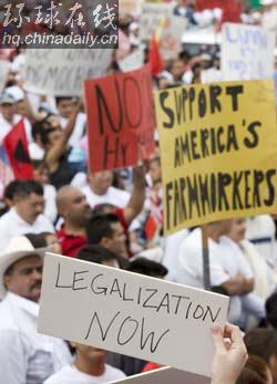 全美50萬(wàn)人大游行