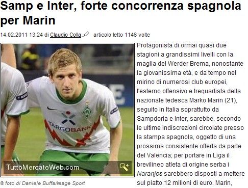 國(guó)米尤文爭(zhēng)購(gòu)德國(guó)邊鋒 1200萬(wàn)C羅替身